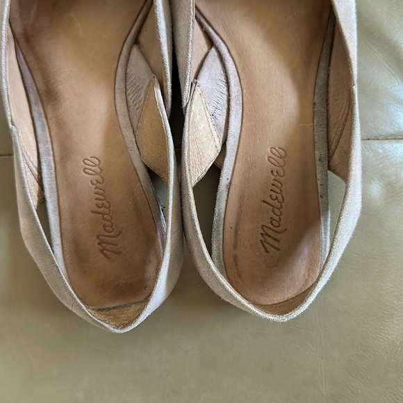 Madewell Lavender Pointy Slingback Flats - Picture 3 of 4